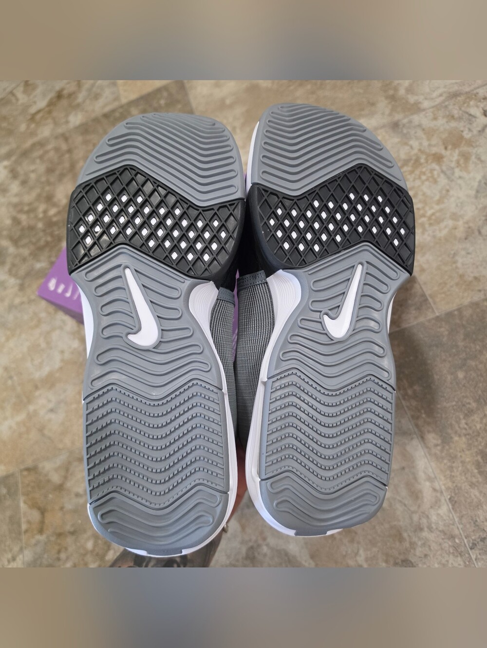 Nike LeBron Witness 8 Cool Grey Black Men's Size 12 - Picture 5 of 7